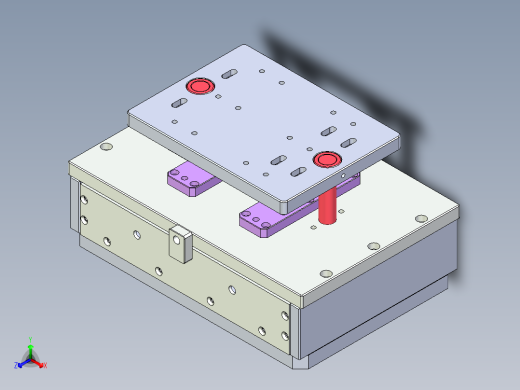 铁料塑件冲切模具