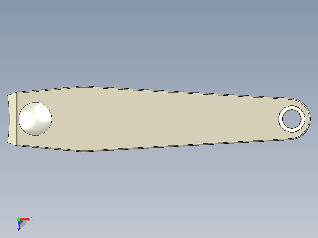 指甲刀、指甲剪(6)俯视图