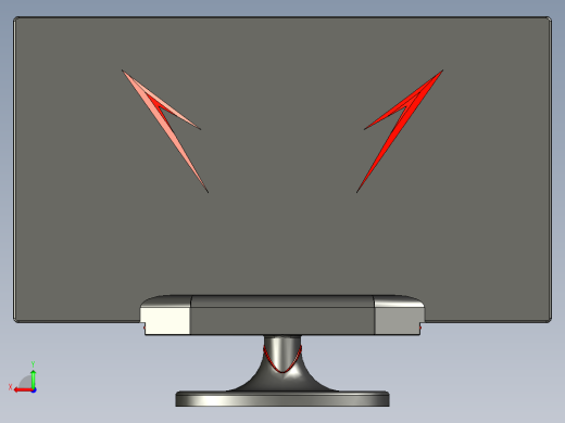 显示器、显示屏(11)后视缩略图