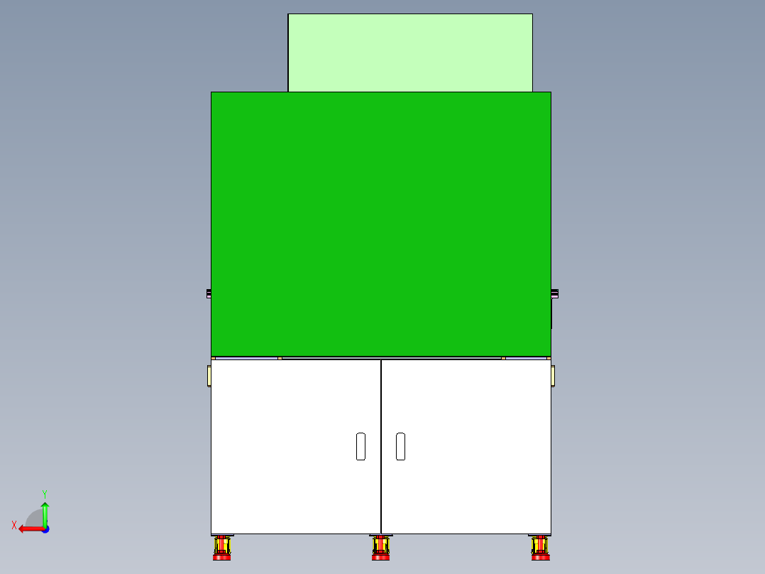 全自动涂布机后视图