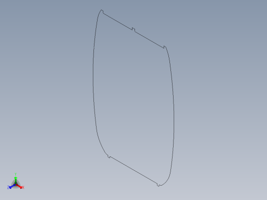 剃须刀主视缩略图