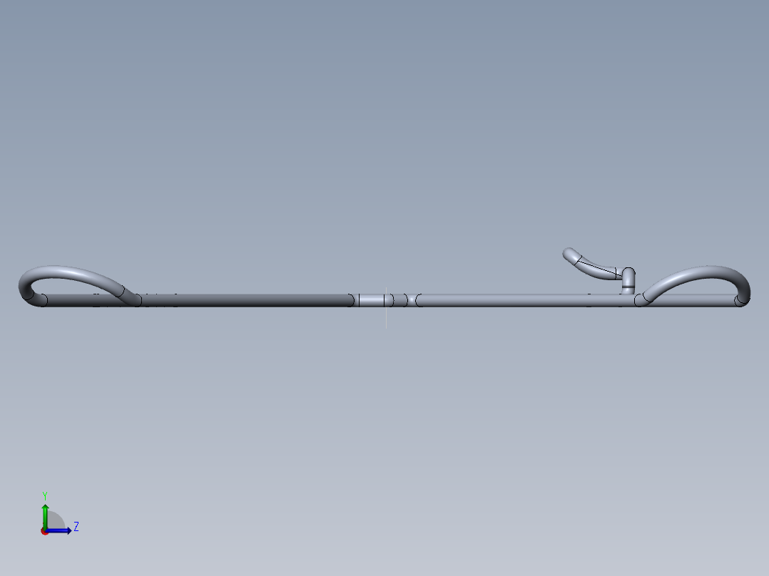 无人机冷却管11左视图
