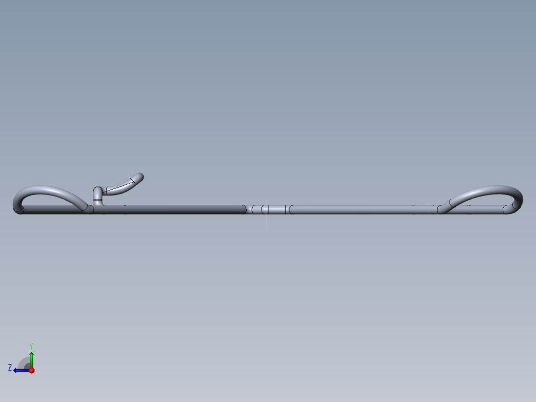 无人机冷却管11右视图