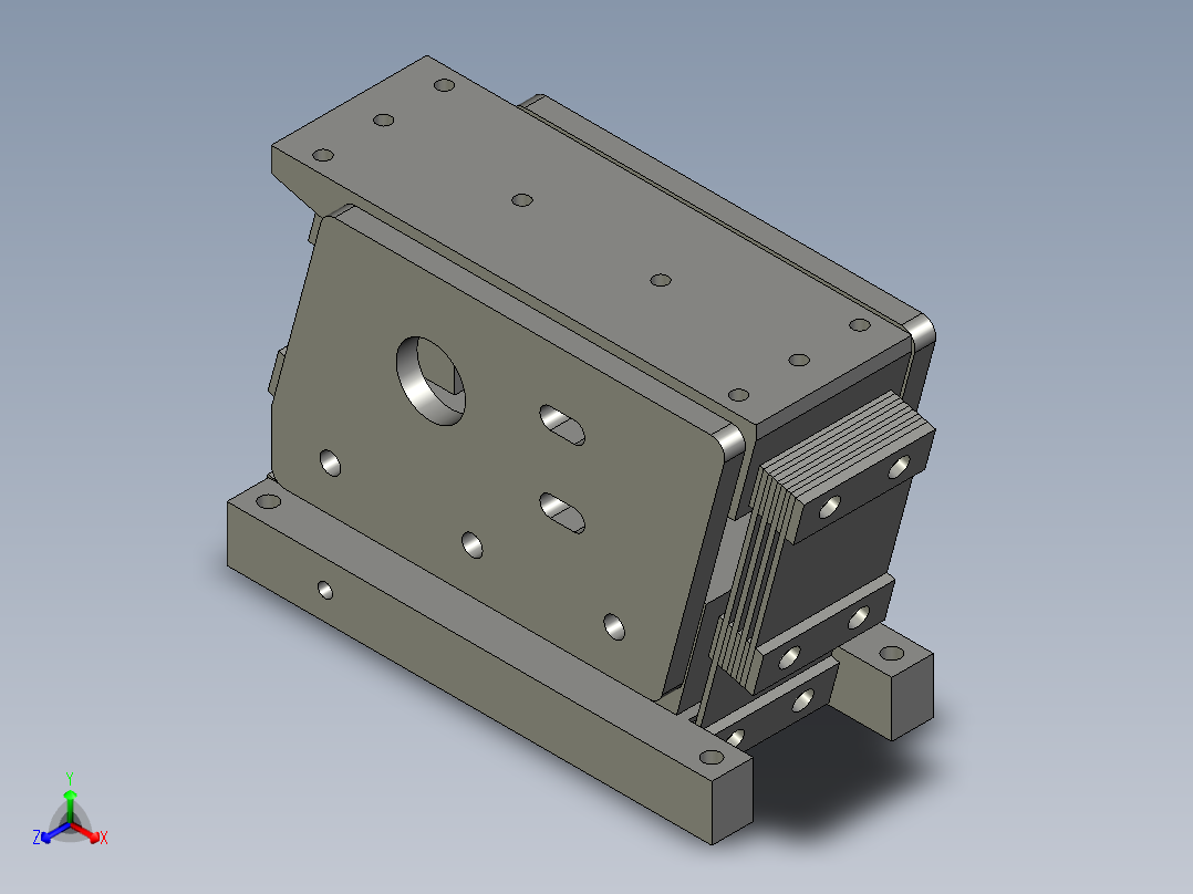 140直振装配体-久贝11正等轴测图