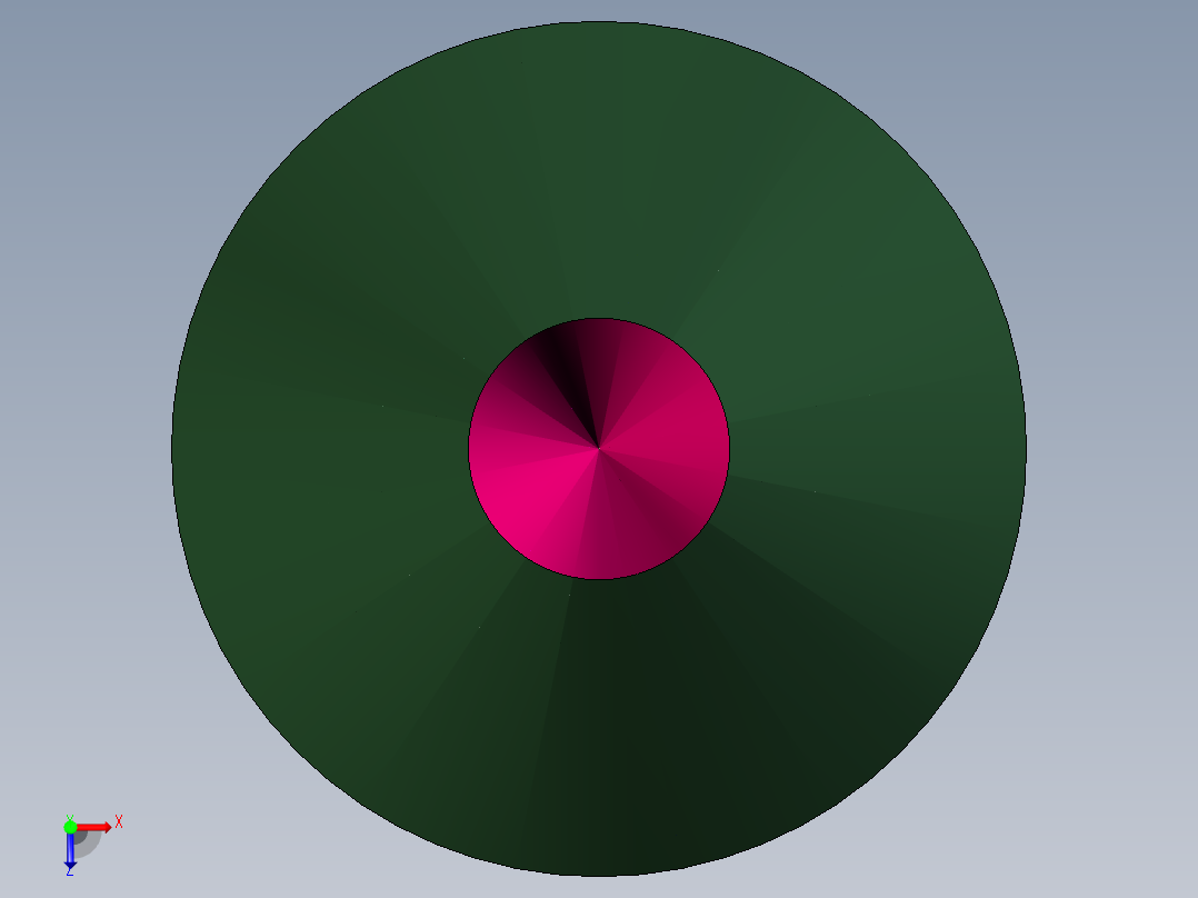 快速均匀搅拌的搅拌罐俯视图