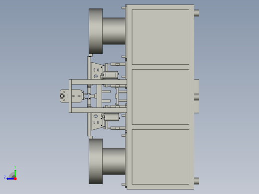 插片排序机构的垂直排序右视缩略图