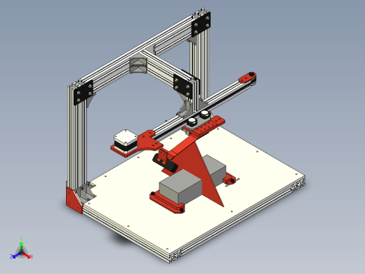 桌面式激光3D扫描仪设计--1388896正等轴测缩略图