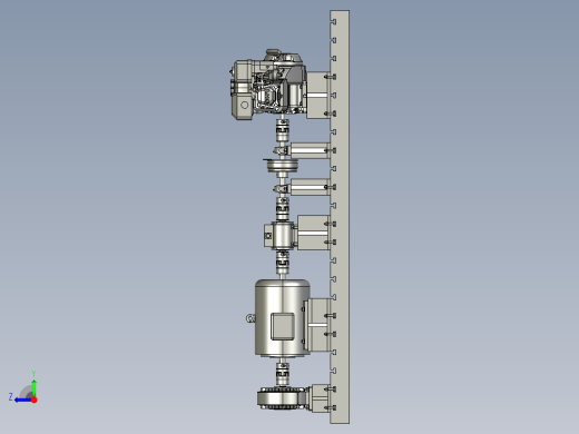 油电驱动装置试验台右视缩略图