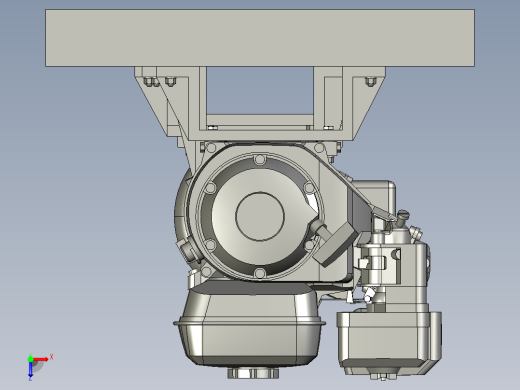 油电驱动装置试验台俯视缩略图