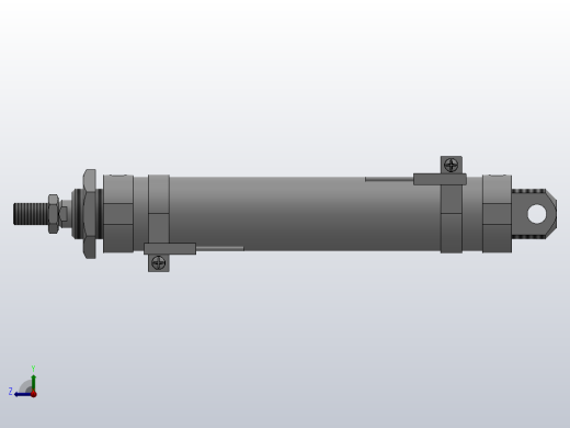 10Y-1R系列小型气缸(带开关型)[10Y-1RSD50N200SK2-SD]右视缩略图