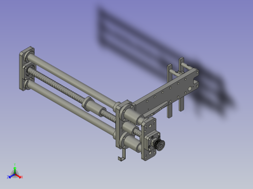 镜向tray盘升降台丝杆模组-V20-V20