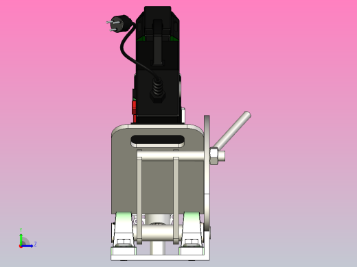 开槽机左视缩略图