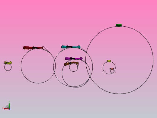不同的软管夹，蜗杆，螺栓夹，恒张力螺栓夹后视缩略图
