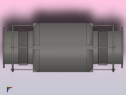PB型膨胀节_PB6400N俯视缩略图