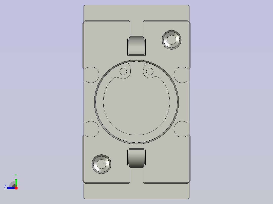 智能主控钻孔设备设计-HFZ20_OP_右视图