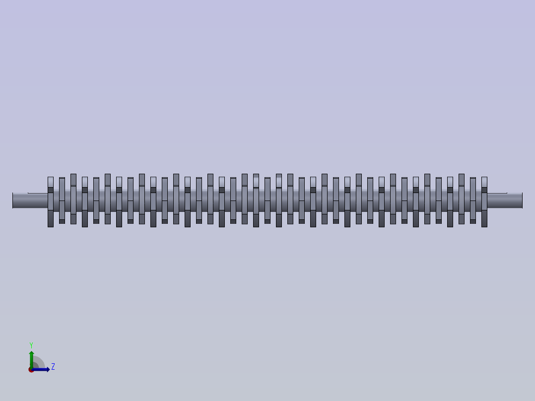 悬臂起重机左视图