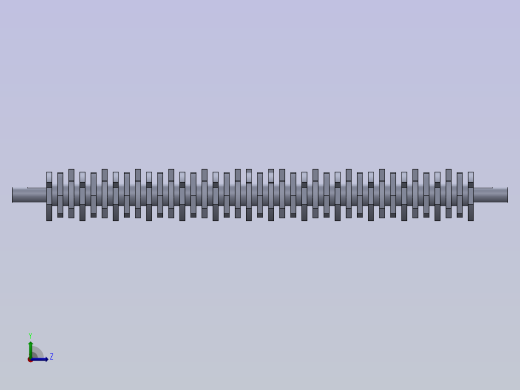 悬臂起重机左视缩略图