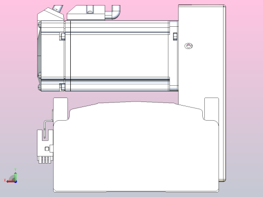 皮带直线轴半封闭可选导轨TPA-HNB-140D-120-L550-LU-Y-P40-N3后视缩略图
