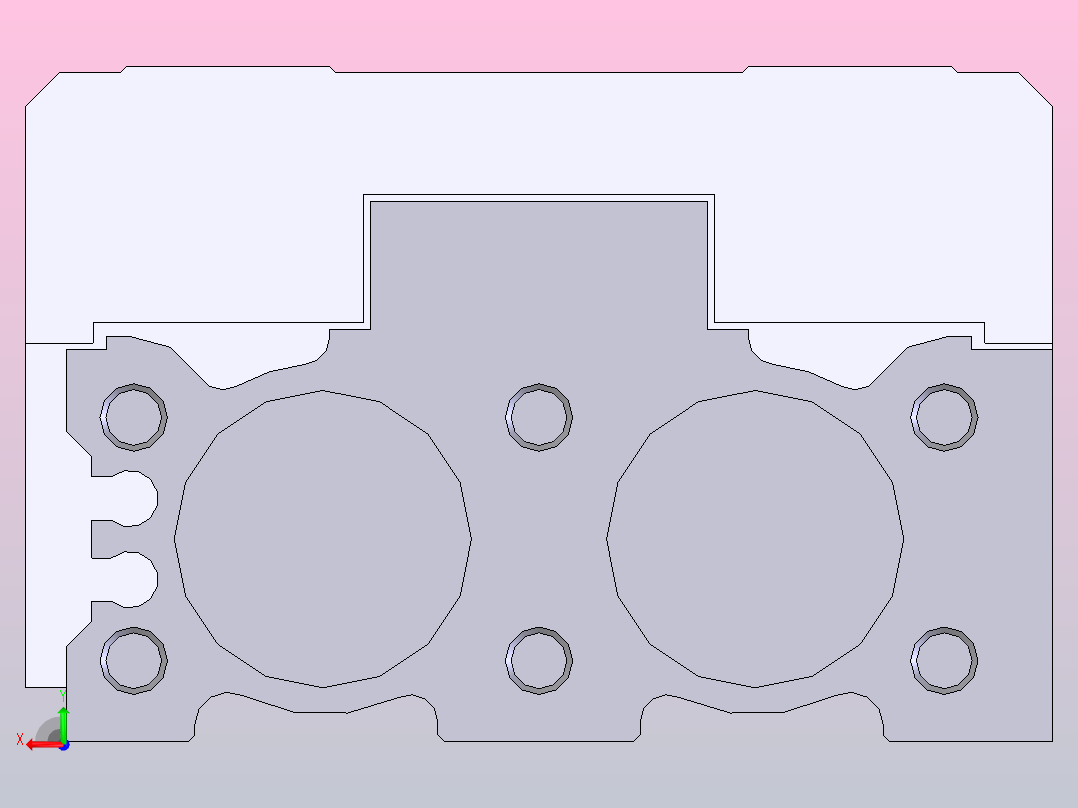 气缸MXS20_20_0_0_后视图