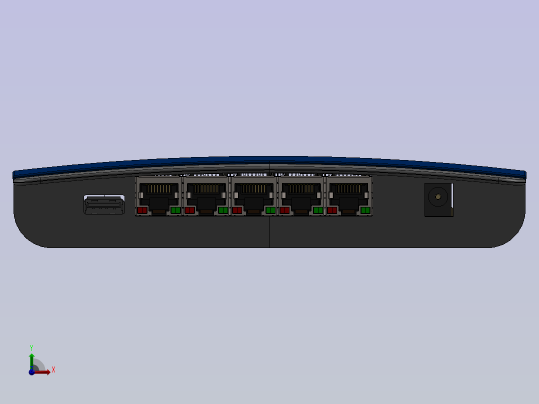 LinkSys EA3500前视图