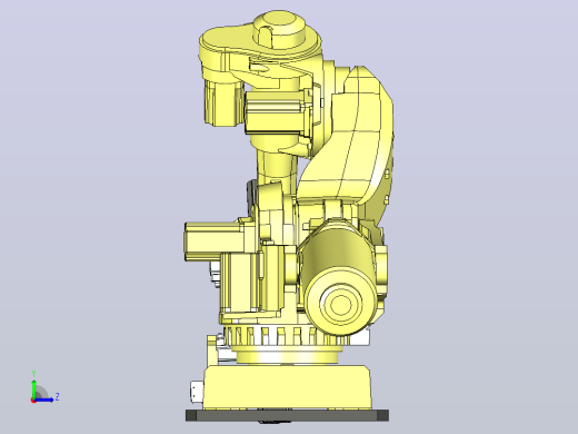 ABB机器人夹爪 3D模型左视缩略图