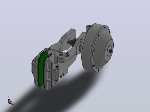 PDB气动盘式制动器PDB5 514×25.4-510 (1)