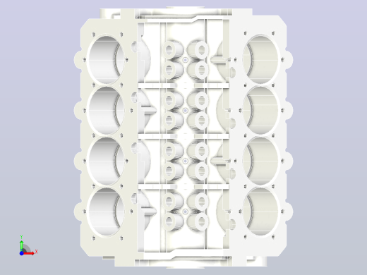 V8引擎块前视缩略图