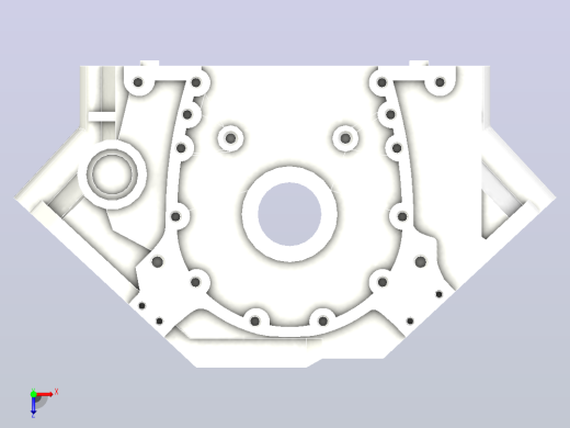 V8引擎块俯视缩略图