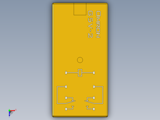 继电器欧姆龙 G5V-2俯视缩略图