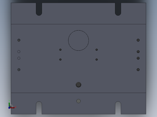 钻孔夹具前视缩略图