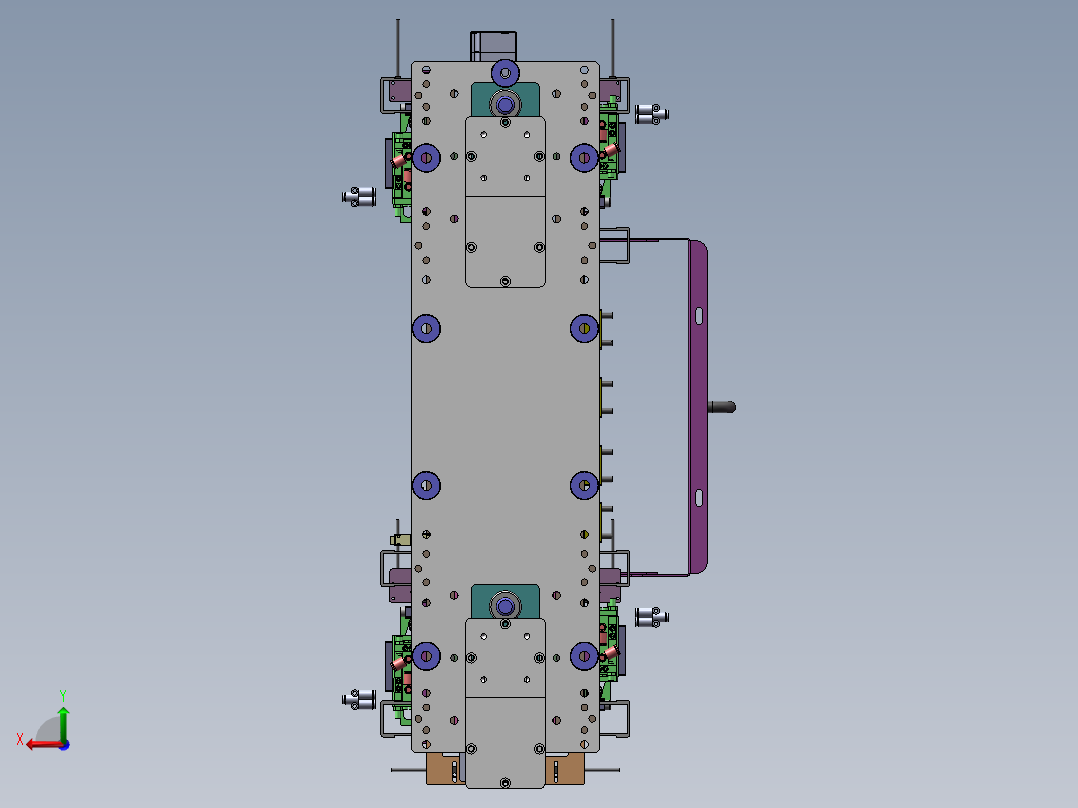 上料料仓sw16可编辑后视图