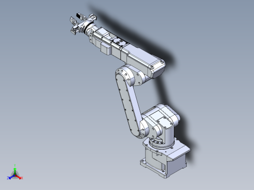 ndustrial-automation-robotic-arm STP正等轴测缩略图