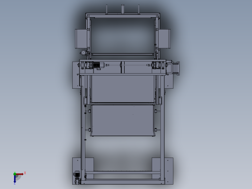 龙门码垛机俯视缩略图