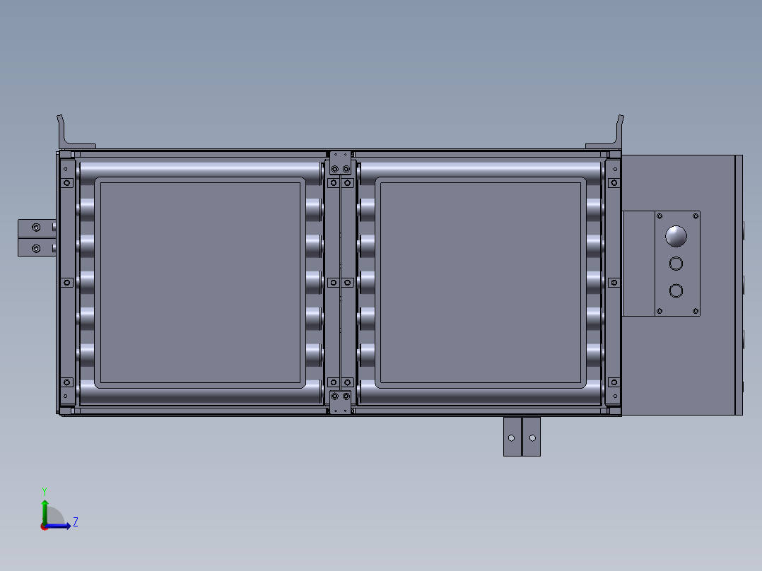 自动液压顶升机 sw21左视图