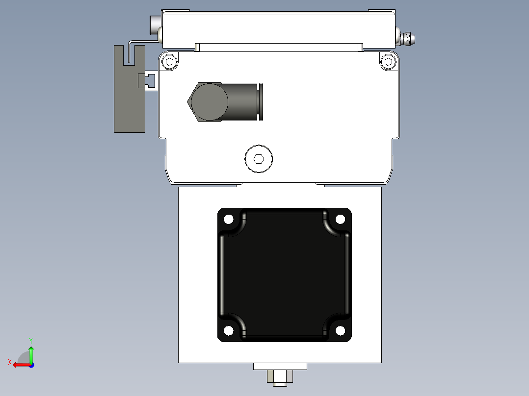 Toyo东佑达直线模组-ECH10-200-BM-60M-718后视图
