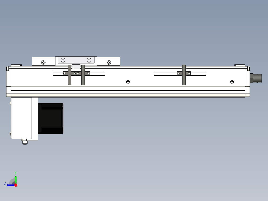 Toyo东佑达直线模组-ECH10-200-BM-60M-718右视图