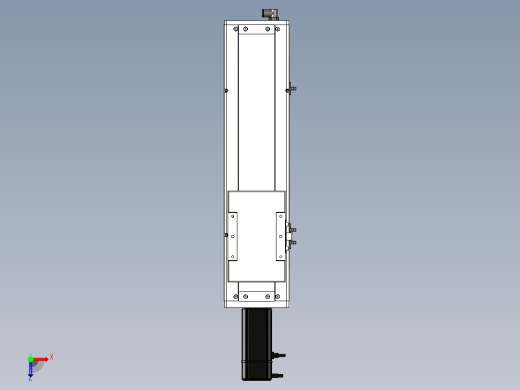 Toyo东佑达直线模组-ECH14-300-BC-400W+煞車俯视缩略图