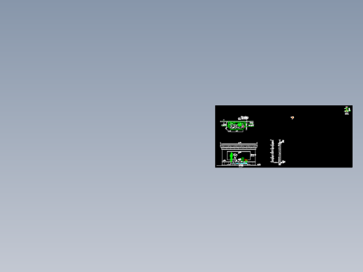 古建中式一字型景墙影壁照壁古建筑装饰墙围墙CAD施工图纸电子版