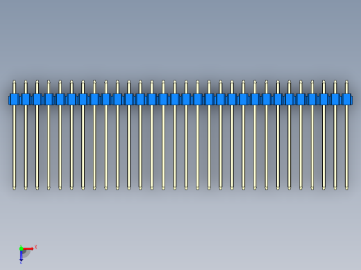 彩色公头100mil（2.54mm）系列-DS1021_blue_2x30p_100mil_Type19_rev1.0俯视缩略图
