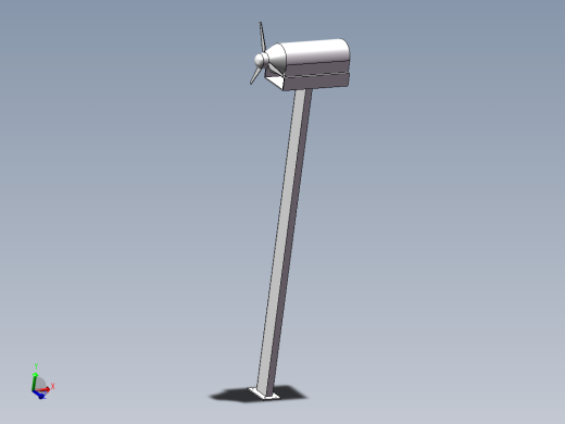 风力发电总装图