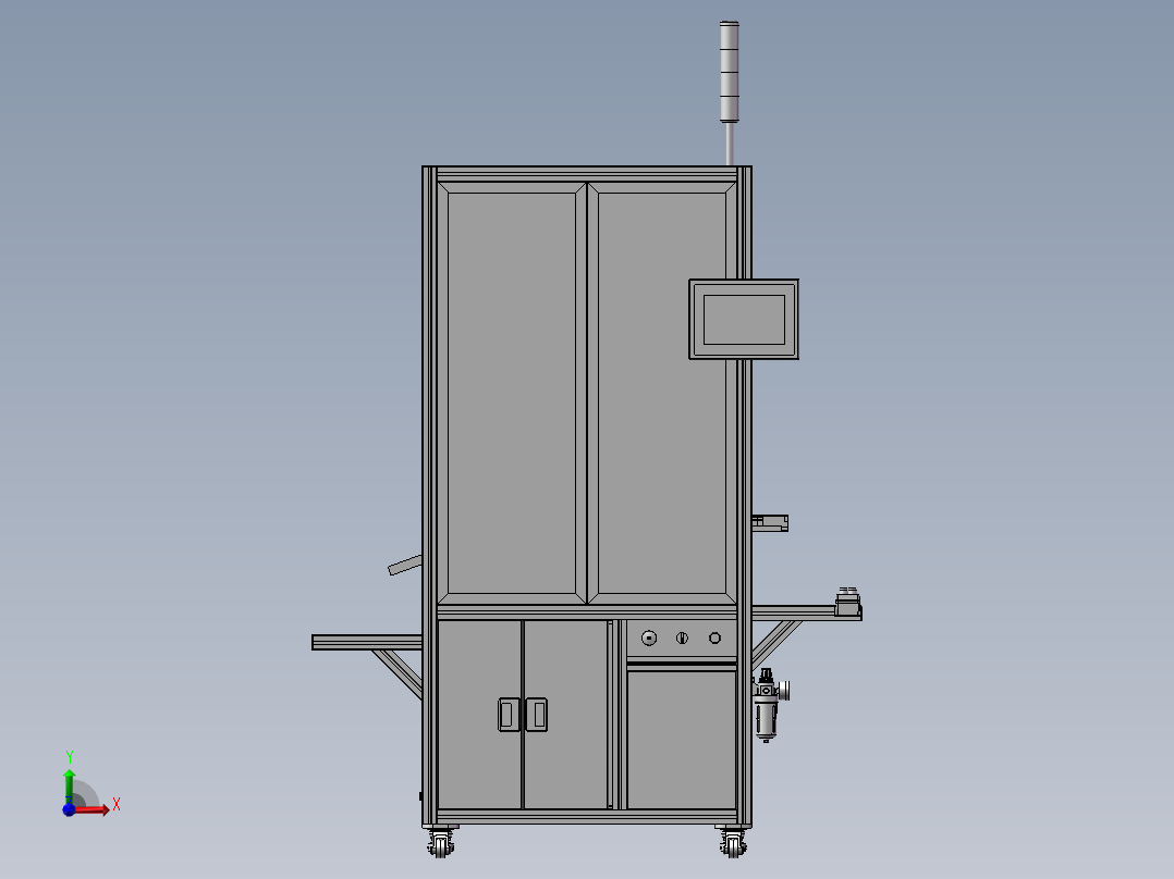 RJ45压合机前视图