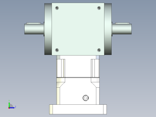 换向器PW110双轴 PGH90-L1 24-110-145-M8左视缩略图