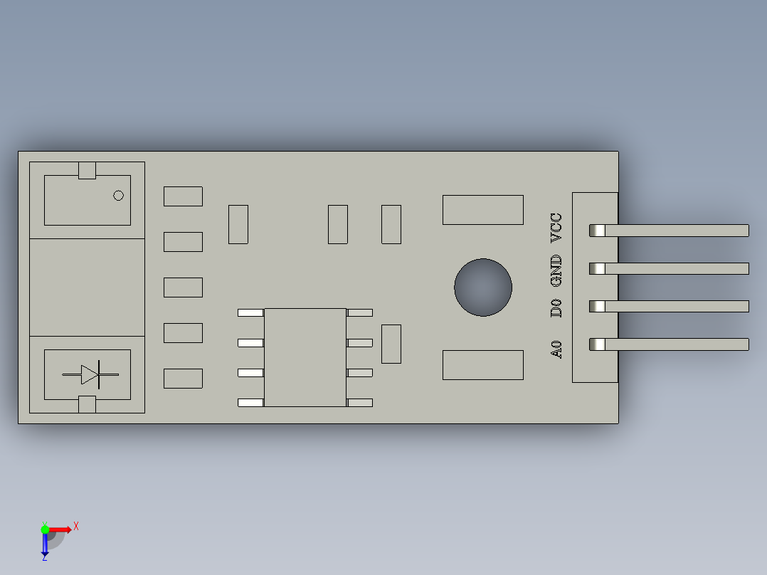 传感器 (75)俯视图