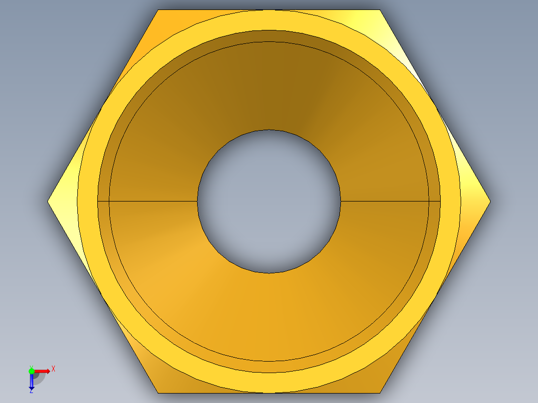 倒齿式工业管接头Hose Barb to Swivel 45Deg Female Flare 146HBLFSV-6-6俯视图