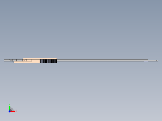 普通游标卡尺前视缩略图