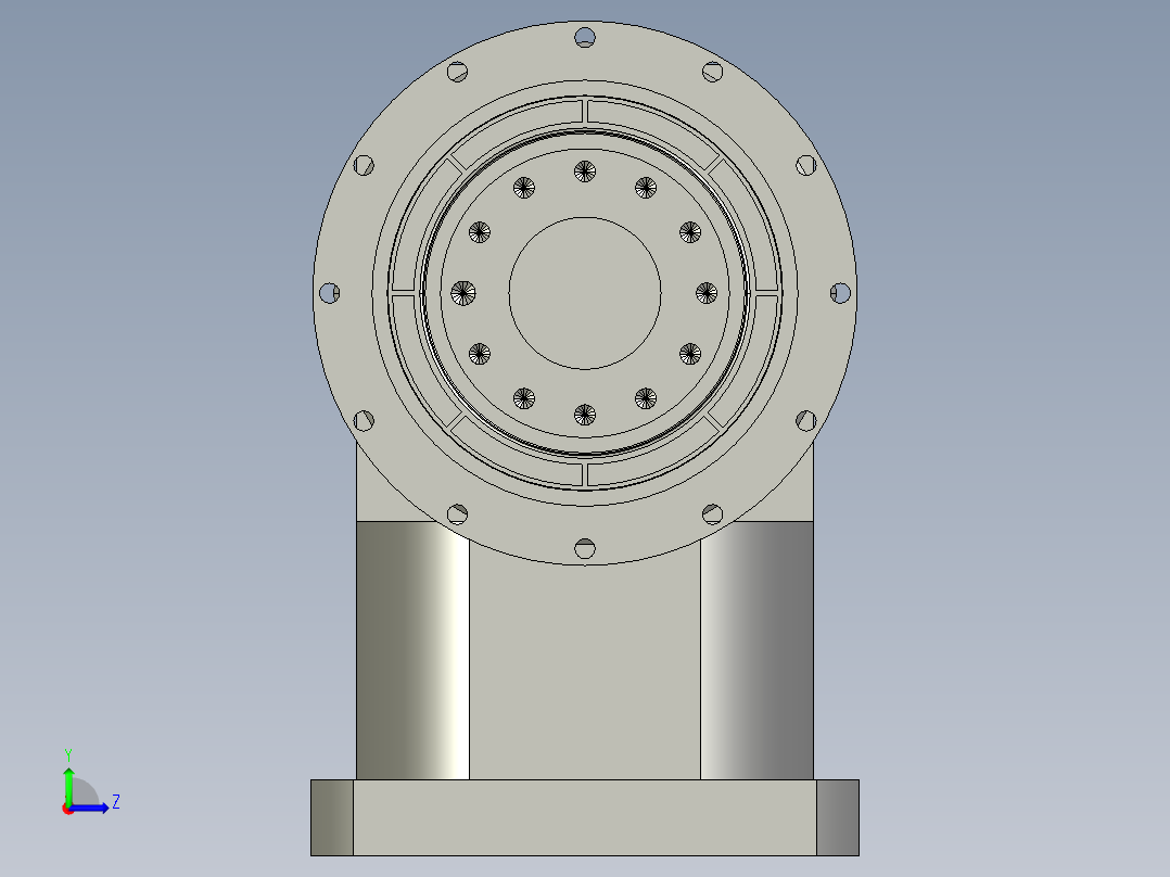 直齿ZPLH160-L2 42-114.3-200-M12.STEP左视图