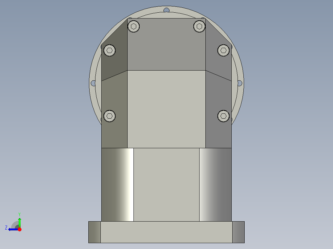 直齿ZPLH160-L2 42-114.3-200-M12.STEP右视图