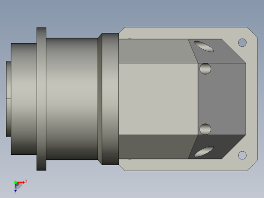 直齿ZPLH160-L2 42-114.3-200-M12.STEP俯视缩略图