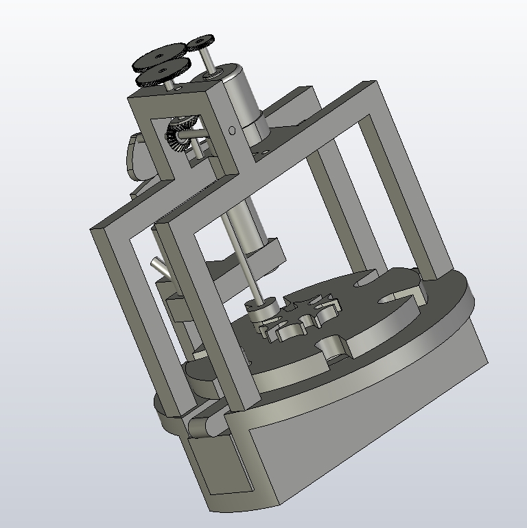 旋转型灌装机设计【PROE+仿真】CAD+说明书