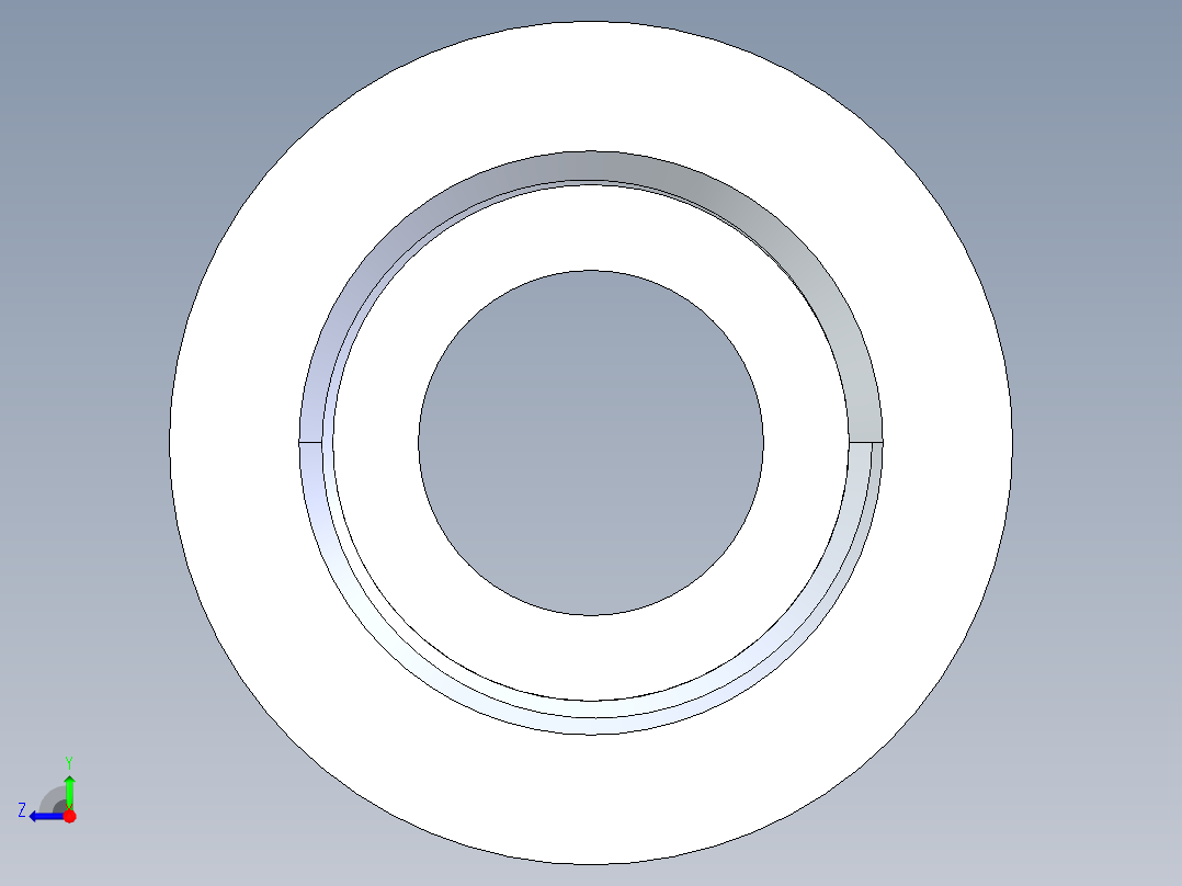 CPVC管件12-Sch80_Coupling_FPTxFPT_9830-003 _0.375in右视图